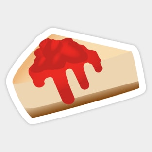 Cheesecake Sticker